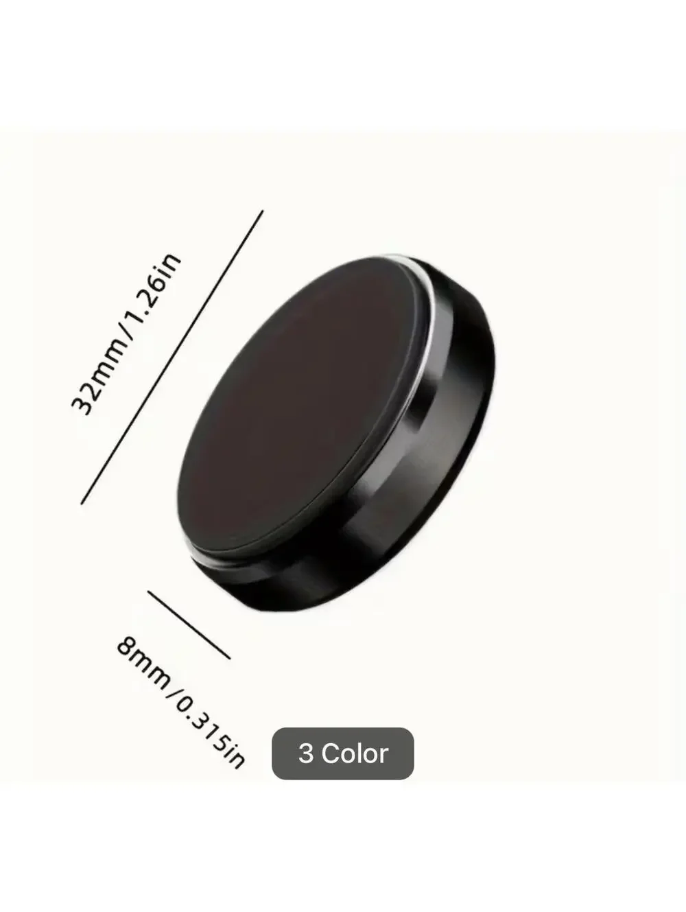 Pack Of 2 Magnetic Car Phone Holder Dashboard Mount | Metal + 2 Plates